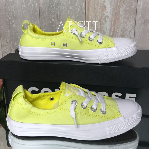 🌸Sale🌸 Converse Shoreline Slip Fresh Yellow Women's Size 9 AUTHENTIC 564336F - Picture 5 of 7